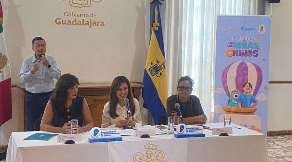 Verónica Delgadillo destacó que el festival en Guadalajara busca fortalecer la convivencia y el uso de espacios públicos por parte de la infancia. EL INFORMADOR/R. Casas
