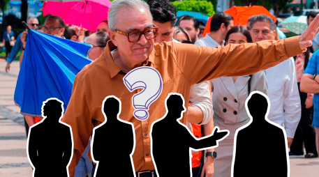 El gobernador de Sinaloa, Rubén Rocha Moya podría enfrentar una pena máxima de cadena perpetua o el mínimo obligatorio de 40 años de prisión. AP / E. VERDUGO