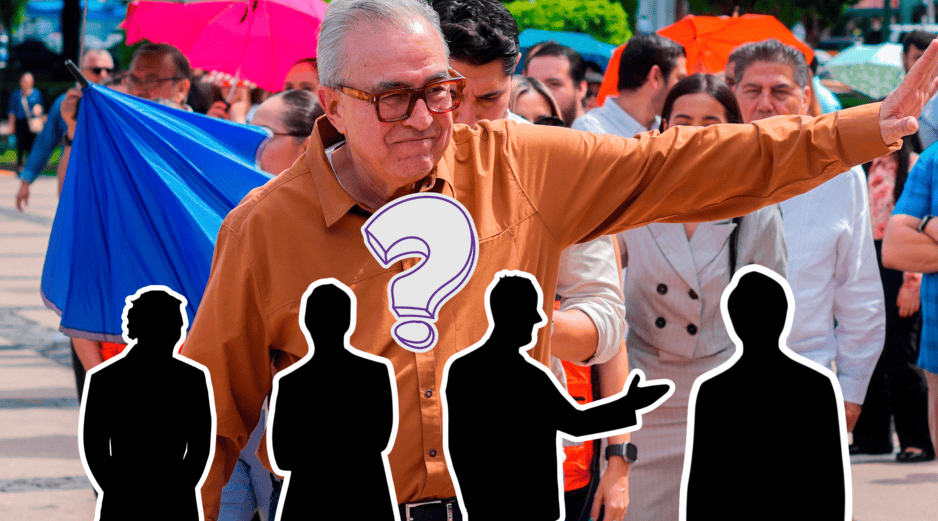 El gobernador de Sinaloa, Rubén Rocha Moya podría enfrentar una pena máxima de cadena perpetua o el mínimo obligatorio de 40 años de prisión. AP / E. VERDUGO