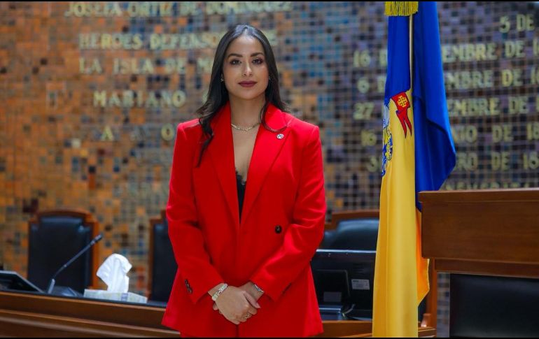 La legisladora priista afirmó que su objetivo será tomar decisiones que beneficien directamente a las y los jaliscienses. EL INFORMADOR/A. Navarro