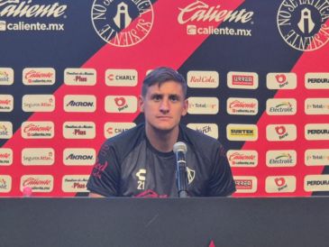 Rodrigo Schlegel, zaguero central del Atlas, alzó la voz a nombre de un plantel que no se conforma con haber clasificado. EL INFORMADOR/ J. ROBLES.