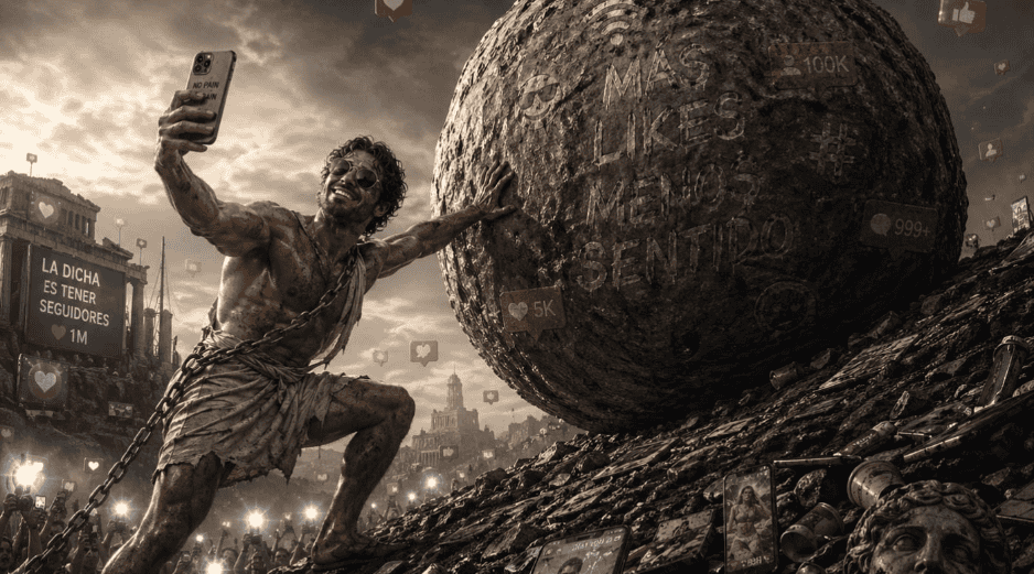 El problema del siglo XXI no es que hayamos olvidado a Sísifo es que le dimos un teléfono. CHATGPT