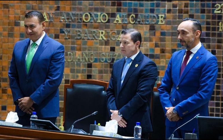 El legislador panista expresó que hubo disposición y consensos entre las fracciones parlamentarias para abordar y aprobar distintos temas. EL INFORMADOR/ A. NAVARRO.