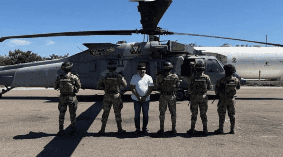 El Gobierno de Estados Unidos ofrecía una recompensa de cinco millones de dólares por información que lograra dar con su captura. SEMAR