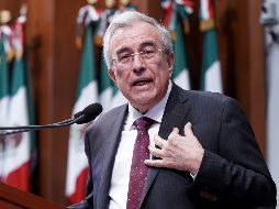 Rubén Rocha Moya no ha tenido apariciones públicas y eso desató los rumores. EFE/ARCHIVO