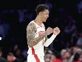 Jabari Smith Jr. Fue el jugador de Houston que más anotó con 22 puntos, gracias a 4 triples. AFP