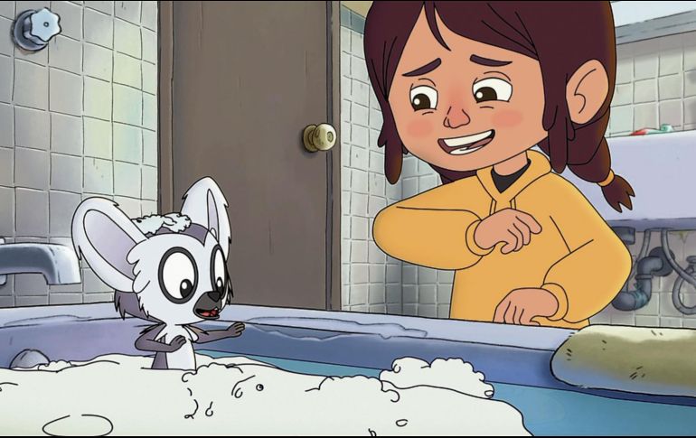 La cinta presenta la amistad entre una niña de nombre Irene y un lémur. ESPECIAL