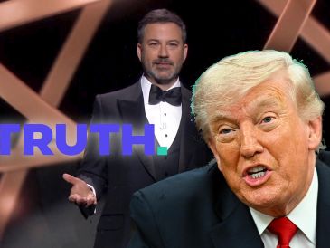 Trump mandó este mensaje por Truth Social en contra de Jimmy Kimmel. AP / EFE /  ARCHIVO