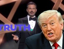 Trump mandó este mensaje por Truth Social en contra de Jimmy Kimmel. AP / EFE /  ARCHIVO