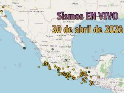 EN VIVO | Sismos en México | Jueves 30 de abril. ESPECIAL / SSN