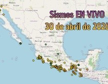 EN VIVO | Sismos en México | Jueves 30 de abril. ESPECIAL / SSN