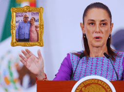 La Presidenta Claudia Sheinbaum Pardo se posicionó este jueves 30 de abril sobre el caso del gobernador de SInaloa. EFE / M. Guzmán - FACEBOOK / Rubén Rocha Moya
