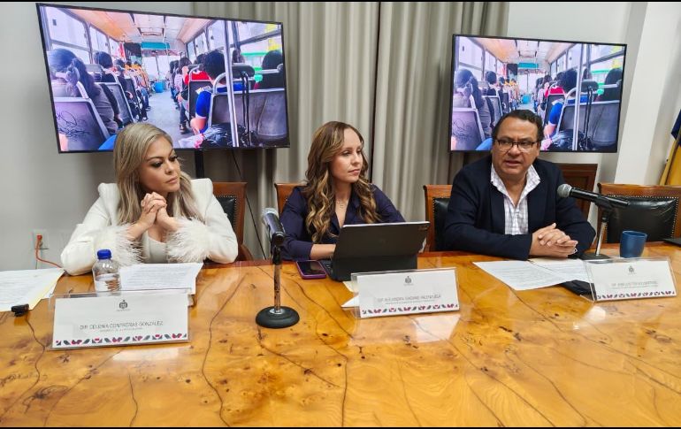 Bancada de MC  presenta decálogo con las demandas que deben ser atendidas en el sistema de transporte federal. EL INFORMADOR / M. Hernández