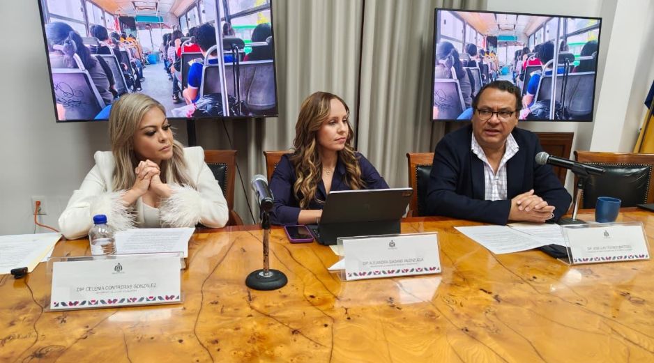Bancada de MC  presenta decálogo con las demandas que deben ser atendidas en el sistema de transporte federal. EL INFORMADOR / M. Hernández