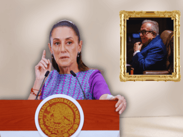 Para Sheinbaum, el reto no es salvar la figura de López Obrador, sino ejercer su propio mando y proteger la estabilidad nacional, apunta el periodista. EFE / M. Guzmán - FACEBOOK / Rubén Rocha Moya