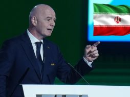 Gianni Infantino durante el congreso 76th de la FIFA en Vancouver, Canadá. EFE / EPA / BOB FRID
