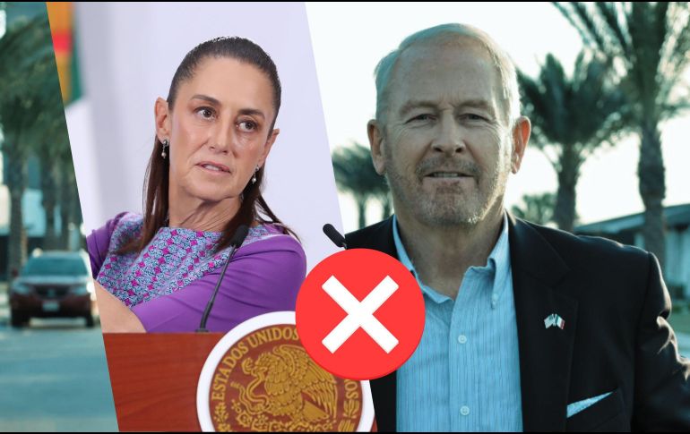 Sheinbaum mencionó que México siempre ha sido respetuoso con EU y eso es lo que busca: una relación de respeto. EFE / M. Guzmán / X / @USAmbMex