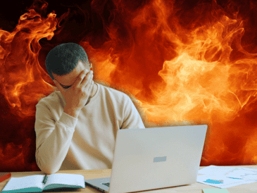 La profunda desconexión entre las altas expectativas del líder y la compleja realidad operativa es la receta perfecta para desarrollar el temido Síndrome de Burnout. ESPECIAL / CANVA