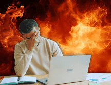 La profunda desconexión entre las altas expectativas del líder y la compleja realidad operativa es la receta perfecta para desarrollar el temido Síndrome de Burnout. ESPECIAL / CANVA