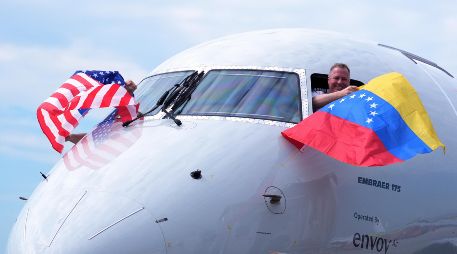 La ruta entre Estados Unidos y Venezuela tendrá una frecuencia diaria que aumentará a dos vuelos desde el 21 de mayo. AP/R. Blackwell