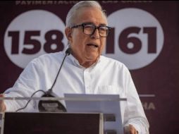 Rubén Rocha Moya confirmó que recibió un citatorio de la FGR la mañana de este sábado. SUN/ARCHIVO