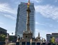 Entre las zonas más afectadas por el hundimiento que se muestran en las imágenes satelitales de la NASA destacan el Ángel de la Independencia. SUN/ARCHIVO
