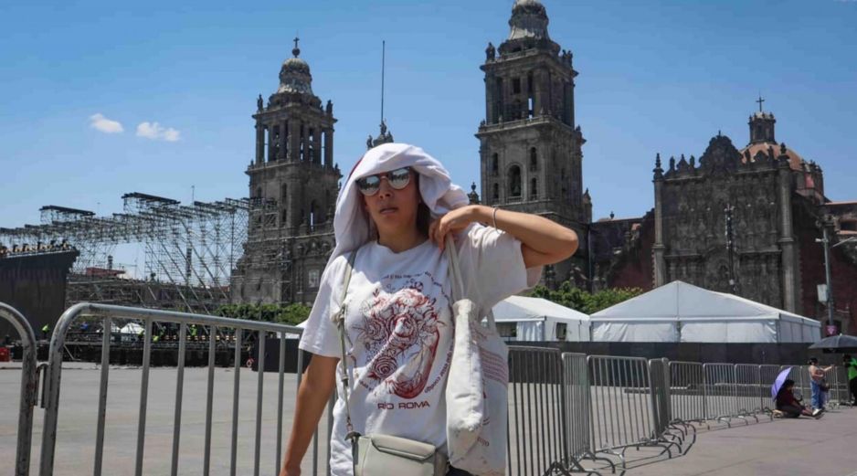 Las altas temperaturas se sienten con fuerza en la mayoría del territorio mexicano. SUN/L. Camacho