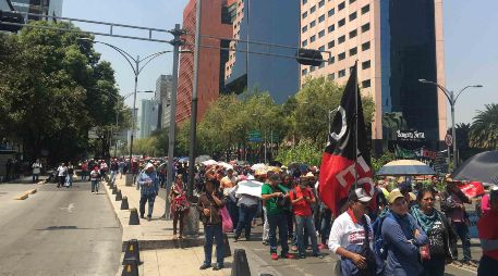 La movilización partirá a las 9:00 horas del Ángel de la Independencia con destino al Zócalo capitalino. SUN/Archivo