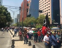 La movilización partirá a las 9:00 horas del Ángel de la Independencia con destino al Zócalo capitalino. SUN/Archivo