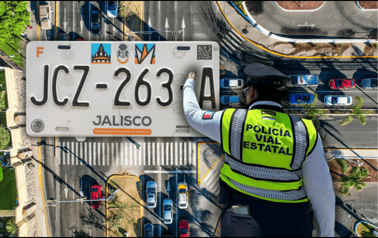 La Secretaría de la Hacienda Pública del gobierno de Jalisco informó a finales de marzo sobre la ampliación de la prórroga para la sustitución gratuita de placas. ESPECIAL/Gobierno de Jalisco/Policía Vial Estatal