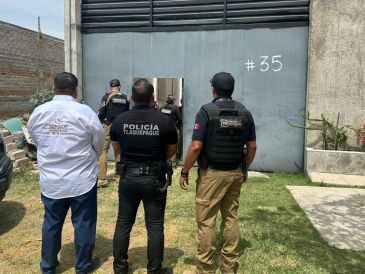Derivado de estos hechos, dos encargados del lugar fueron detenidos y trasladados a instalaciones de la Fiscalía del Estado. CORTESÍA