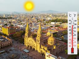 Las altas temperaturas que azotan al AMG responden a una circulación anticiclónica en niveles medios de la atmósfera. ESPECIAL / CANVA