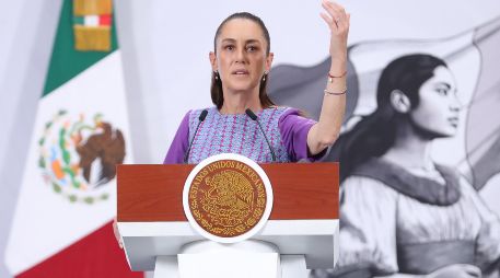 Sheinbaum también negó que esté 
