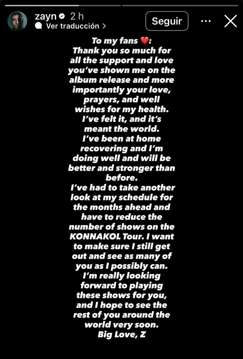 ESPECIAL / IG / @zayn&nbsp;