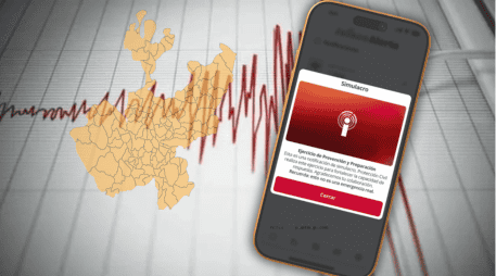 El macrosimulacro “Jalisco Prevenido ante los Desastres” se basará en una hipótesis de sismo de magnitud 8.0. ESPECIAL/Canva/Protección Civil Jalisco