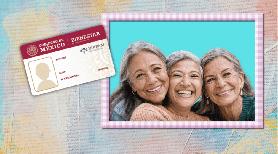 La tarjeta Inapam acredita la identidad del titular, por lo que es útil para acceder a los programas sociales del Gobierno Federal, como la Pensión Bienestar. ESPECIAL/Inapam/Canva