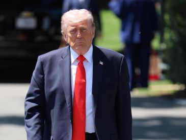 El presidente de EU, Donald Trump. EFE / O. Guzmán