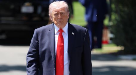 El presidente de EU, Donald Trump. EFE / O. Guzmán