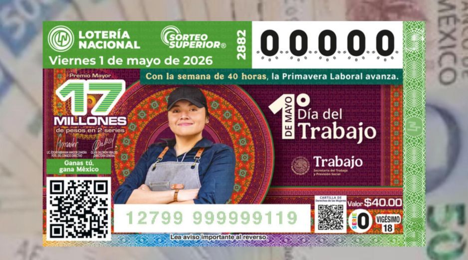 Si la suerte te acompaña, podrías convertirte en uno de los grandes ganadores. ESPECIAL/LOTERÍA NACIONAL