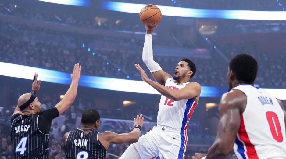 Los Detroit Pistons remontaron en la segunda mitad para vencer 93-79 al Orlando Magic. AFP / R. Storry