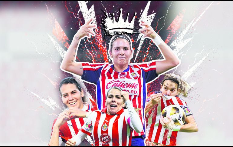 Alicia Cervantes es la máxima goleadora en la historia de Chivas con 161 tantos. EL INFORMADOR/D. Ávalos