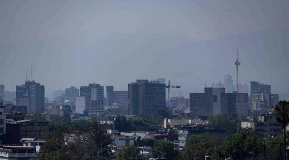 La Ciudad de México inició el sábado con una mala calidad del aire. SUN/H. Salvador