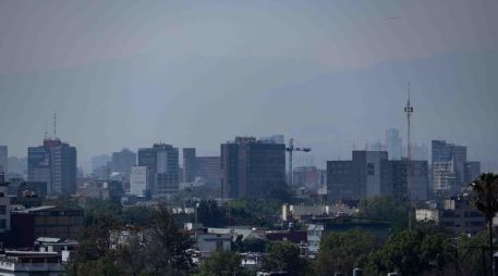 La Ciudad de México inició el sábado con una mala calidad del aire. SUN/H. Salvador