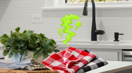 Adoptar el hábito de rotar tus trapos de cocina te tomará solo unos segundos de tu día. ESPECIAL / CANVA