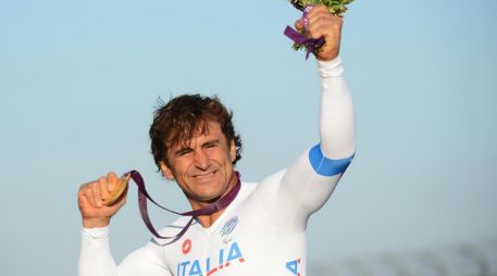 Alex Zanardi, tras ganar en los Juegos Paralímpicos de Londres 2012. EFE / ARCHIVO