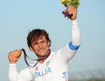 Alex Zanardi, tras ganar en los Juegos Paralímpicos de Londres 2012. EFE / ARCHIVO