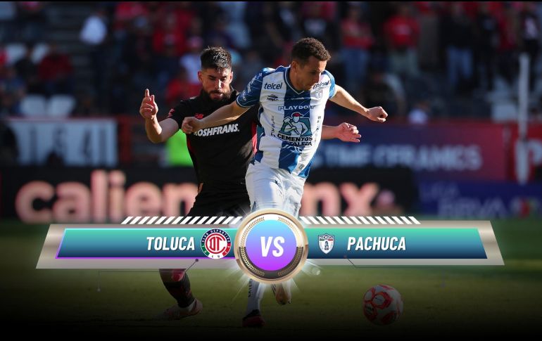 Toluca y Pachuca buscan dar el primer golpe en la Liguilla del Clausura 2026 para acercarse a las Semifinales de la Liga MX. ESPECIAL / IMAGO7 y CANVA