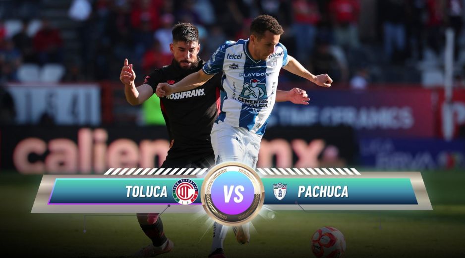 Toluca y Pachuca buscan dar el primer golpe en la Liguilla del Clausura 2026 para acercarse a las Semifinales de la Liga MX. ESPECIAL / IMAGO7 y CANVA
