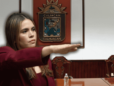 En entrevista, Ana Miriam subrayó que la acusaciÓNde Estados Unidos que pesan sobre funcionarios y exfuncionarios "constituye un acto de vergüenza para todos". SUN/V. Rosas ESPECIAL/Ayuntamiento de Culiacán