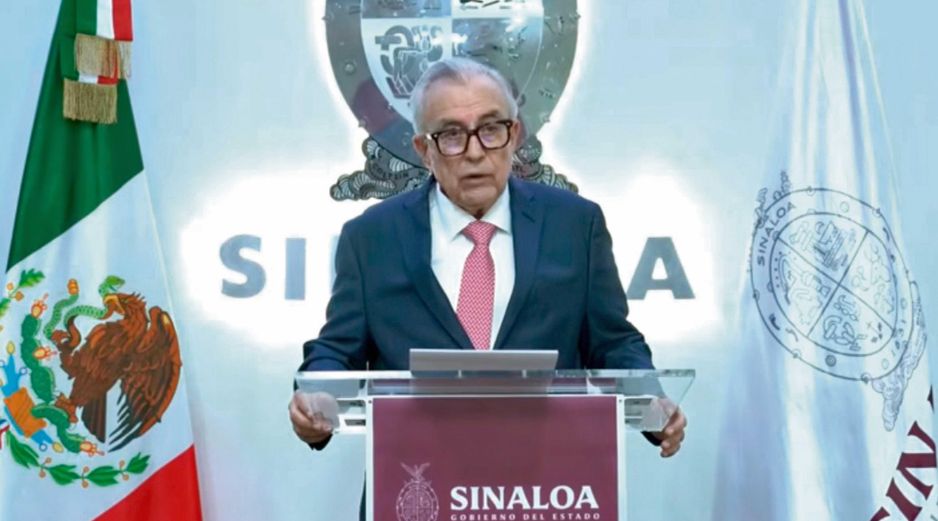 El morenista Ruben Rocha Moya solicitó al Congreso de Sinaloa licencia temporal para separarse del cargo como gobernador. SUN